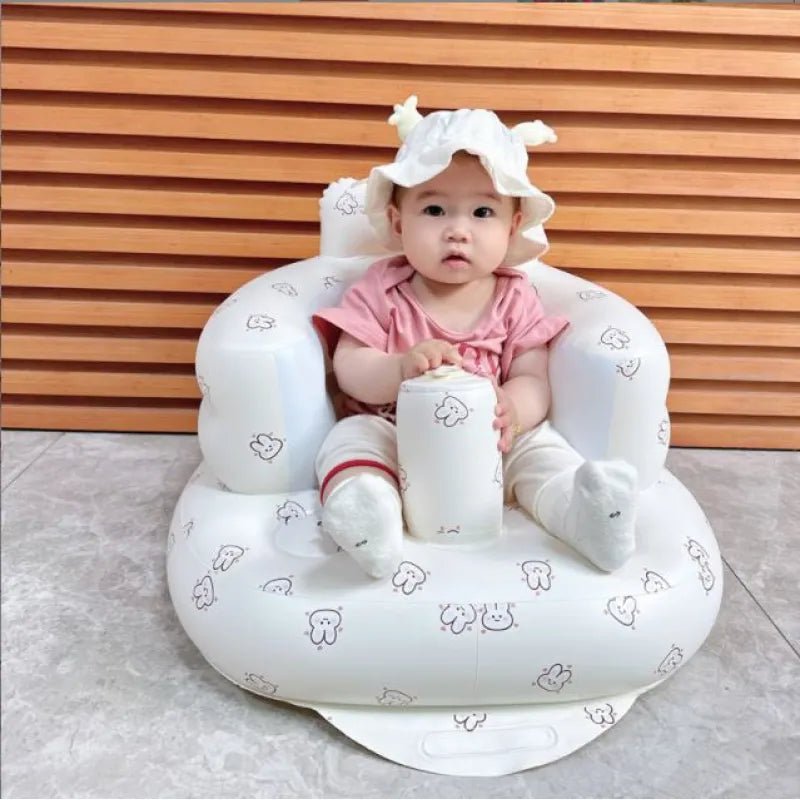 Inflatable Baby Chair for Dining & Bath - Apexluxary