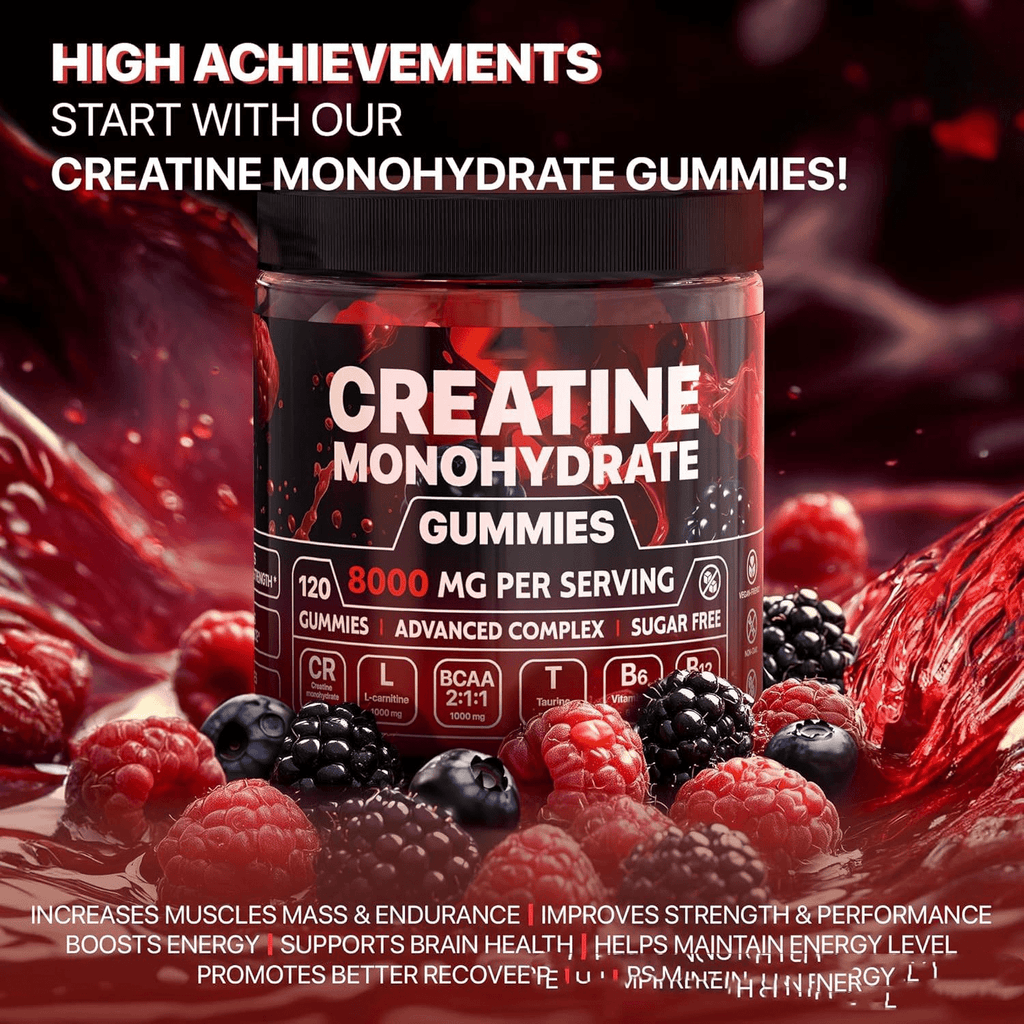 Muscle Boost Gummies - Apexluxary