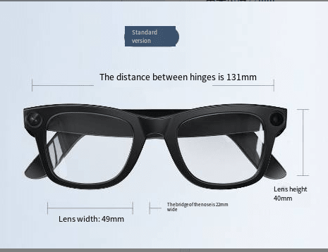 AI Camera Smart Glasses - Apexluxary