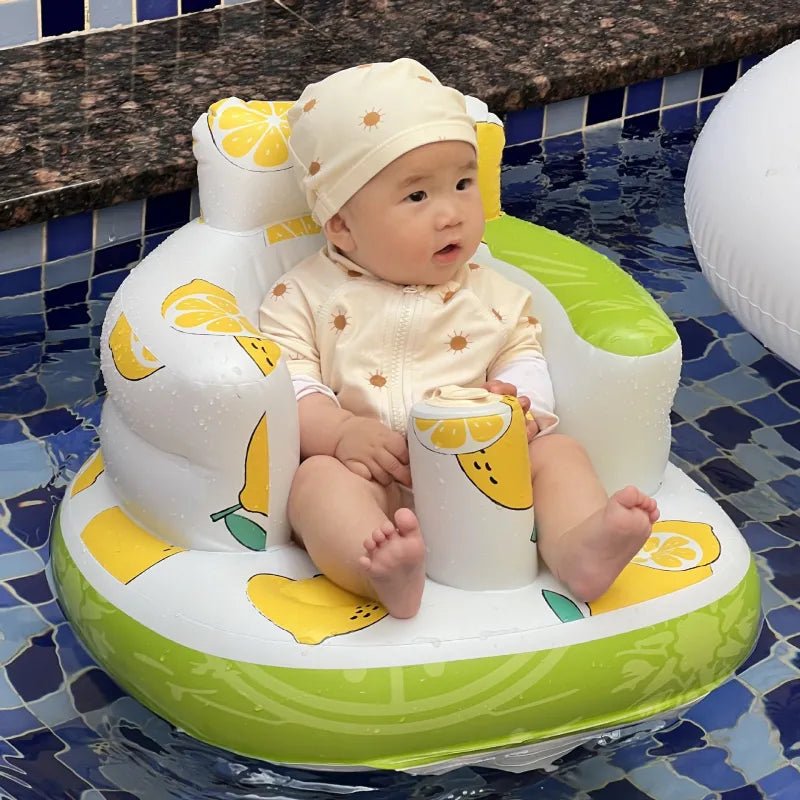 Inflatable Baby Chair for Dining & Bath - Apexluxary