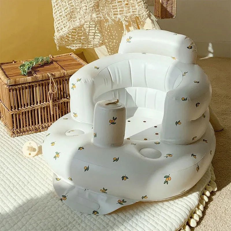 Inflatable Baby Chair for Dining & Bath - Apexluxary
