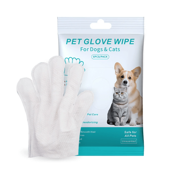 Pet Cleaning Gloves & Wipes - Apexluxary