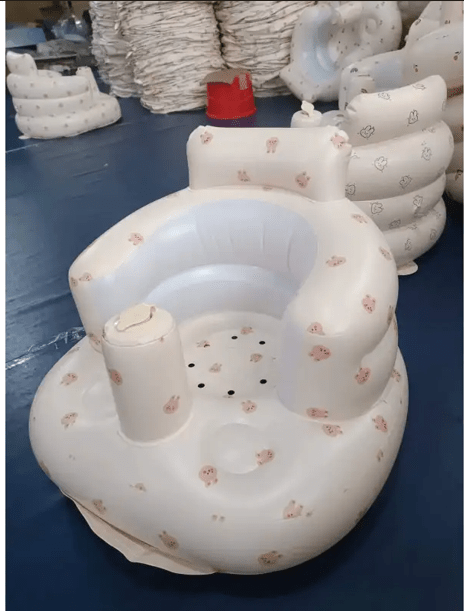 Inflatable Baby Chair for Dining & Bath - Apexluxary