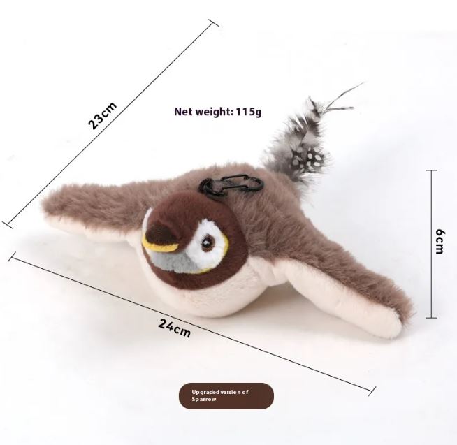 Flapping Bird Cat Toy - Apexluxary