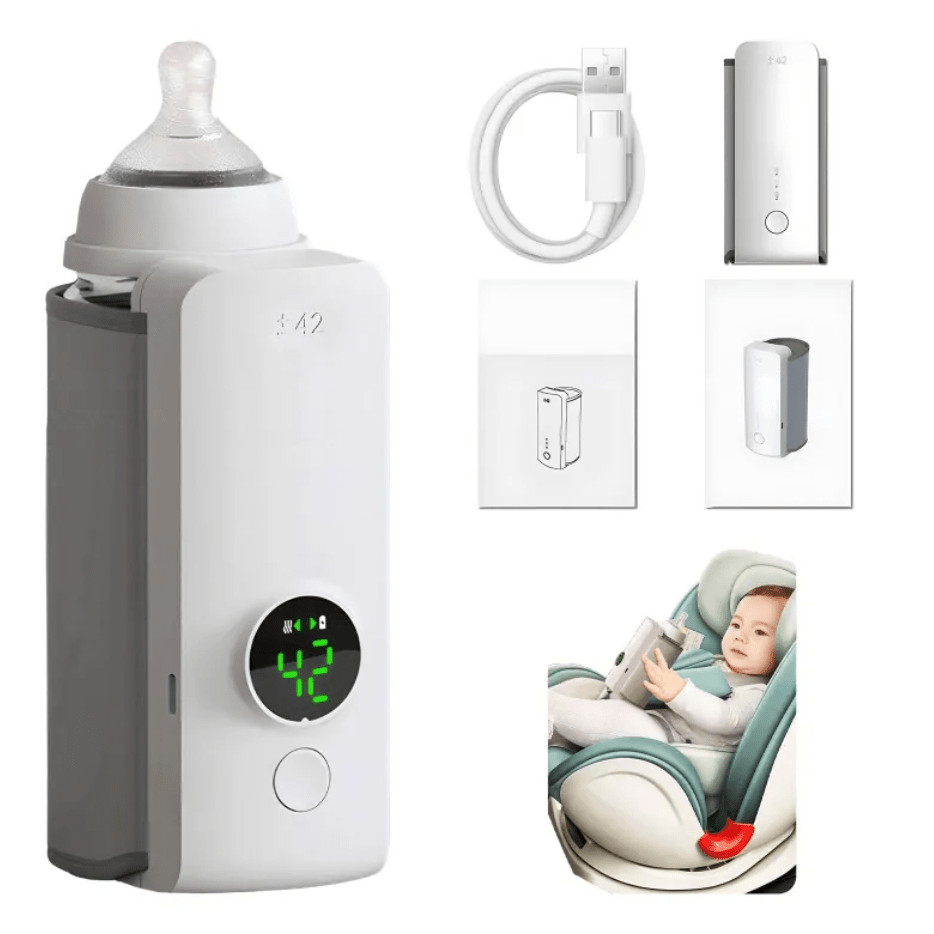 Portable Wireless Baby Bottle Warmer - Apexluxary