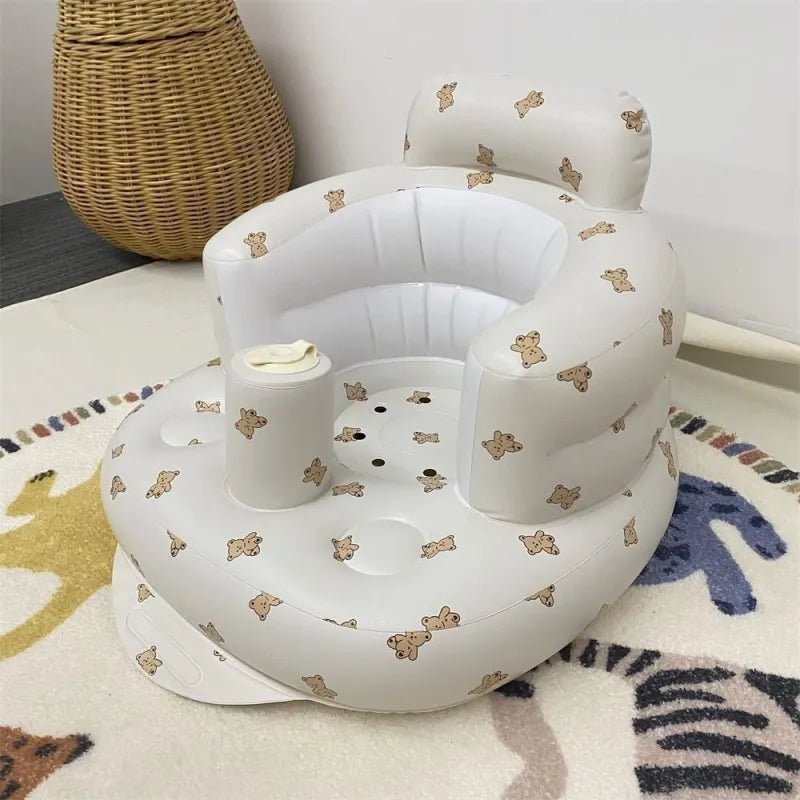 Inflatable Baby Chair for Dining & Bath - Apexluxary