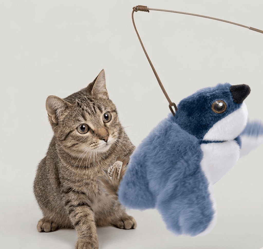 Flapping Bird Cat Toy - Apexluxary